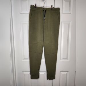 NWOT Zyia Men's Olive Track Sport Joggers 30"